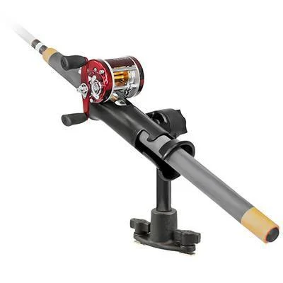 RAM MOUNT RAM TUBE JR ROD HOLDER WITH 6" SPLINE POST AND DUAL T-BOLT TRACK BASE v:9969416