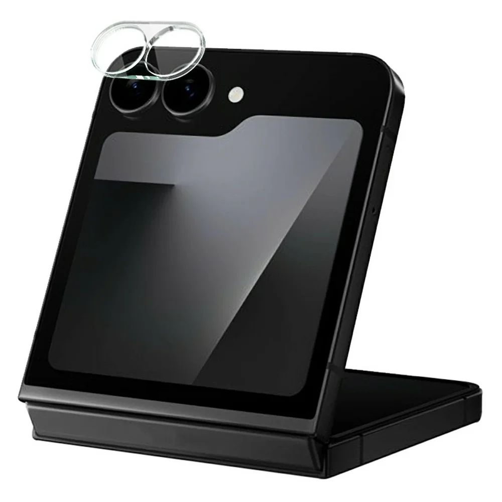 Imak Samsung Galaxy Z Flip 7 FE Kameralinsebeskyttelse i glass, Gjennomsiktig