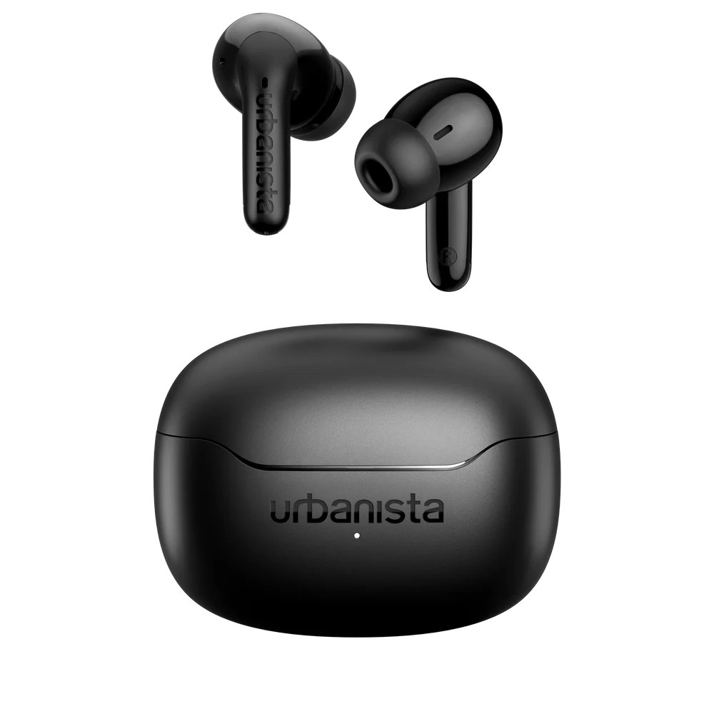 Urbanista Palermo True Wireless hodetelefoner, Midnight Black