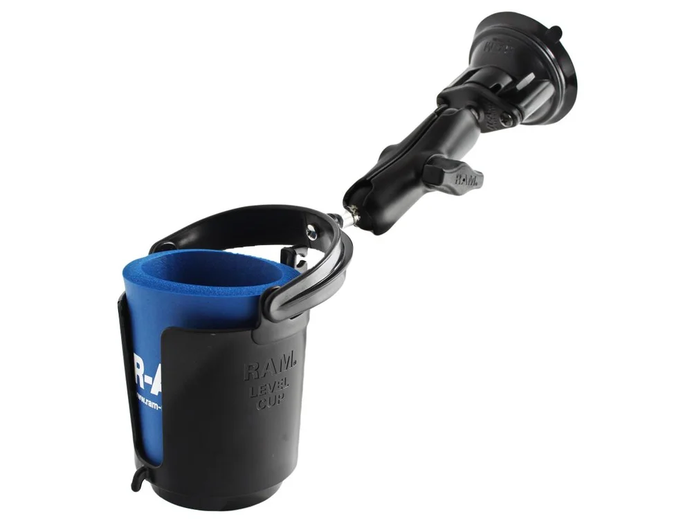 RAM MOUNT UNPKD RAM DRINK CUP HOLDER W SUCTION BAS v:9739590