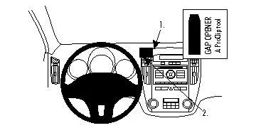 BRODIT BRODIT ProClip Kia Cee`d 10- center - qty 1 - 854434 ProClip v:1879765