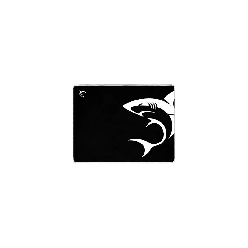 White Shark SHARK L Gamingmusematte 400x300mm, Svart/hvit