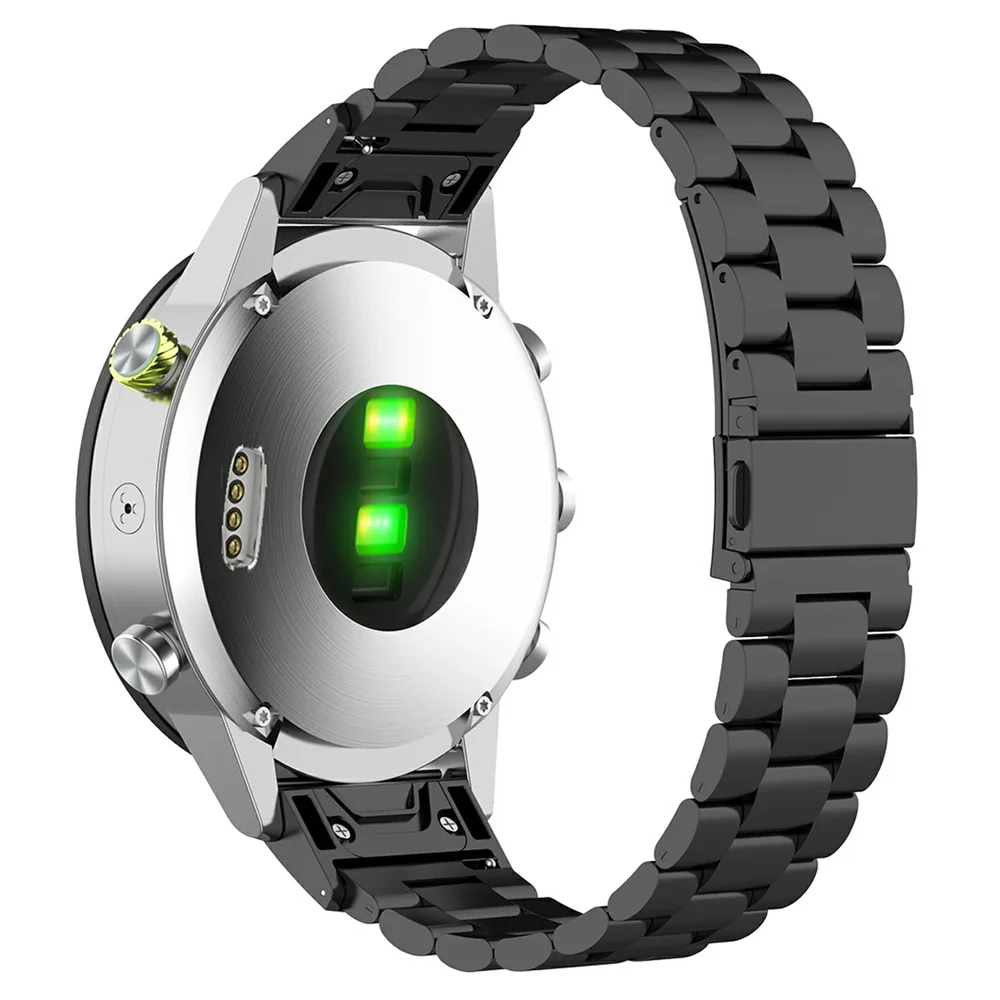 Garmin Enduro 3 Stilig reim i titan, Svart