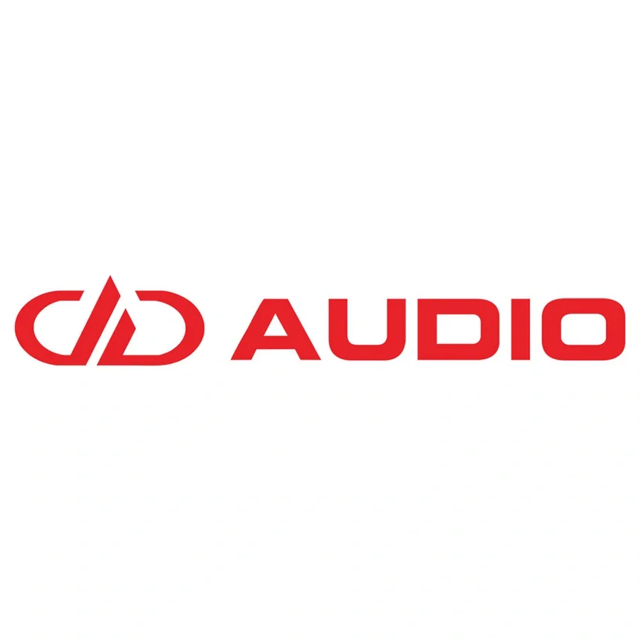 DD Audio klistremerke i rødt v:7885931