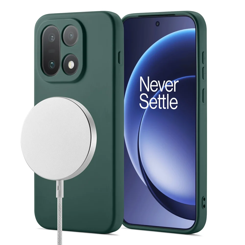 Mobique OnePlus 15 MagSafe Deksel, Mørk grønn Mobique OnePlus 15 MagSafe Deksel, Mørk grønn