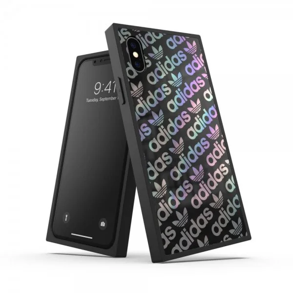 Adidas iPhone X/Xs Deksel OR Square Case FW19 Svart Holografisk v:9075432