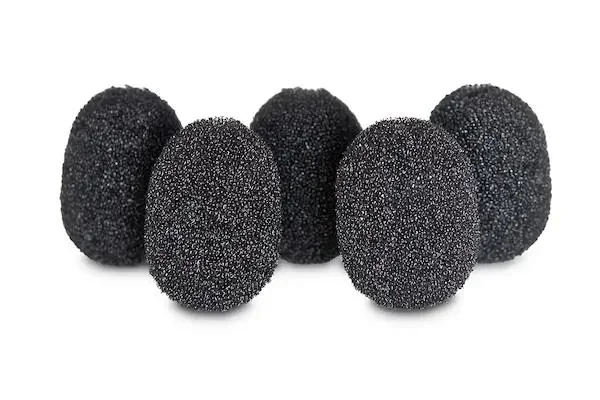 Rycote Lavalier Foams 5pk Black v:4837720
