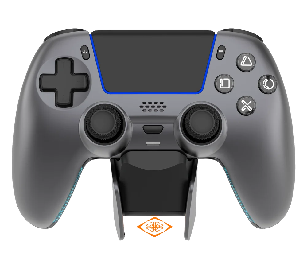 Deltaco Gaming Trådløs håndkontroll for PS5 med ladestasjon, Grå Deltaco Gaming Trådløs håndkontroll for PS5 med ladestasjon, Grå