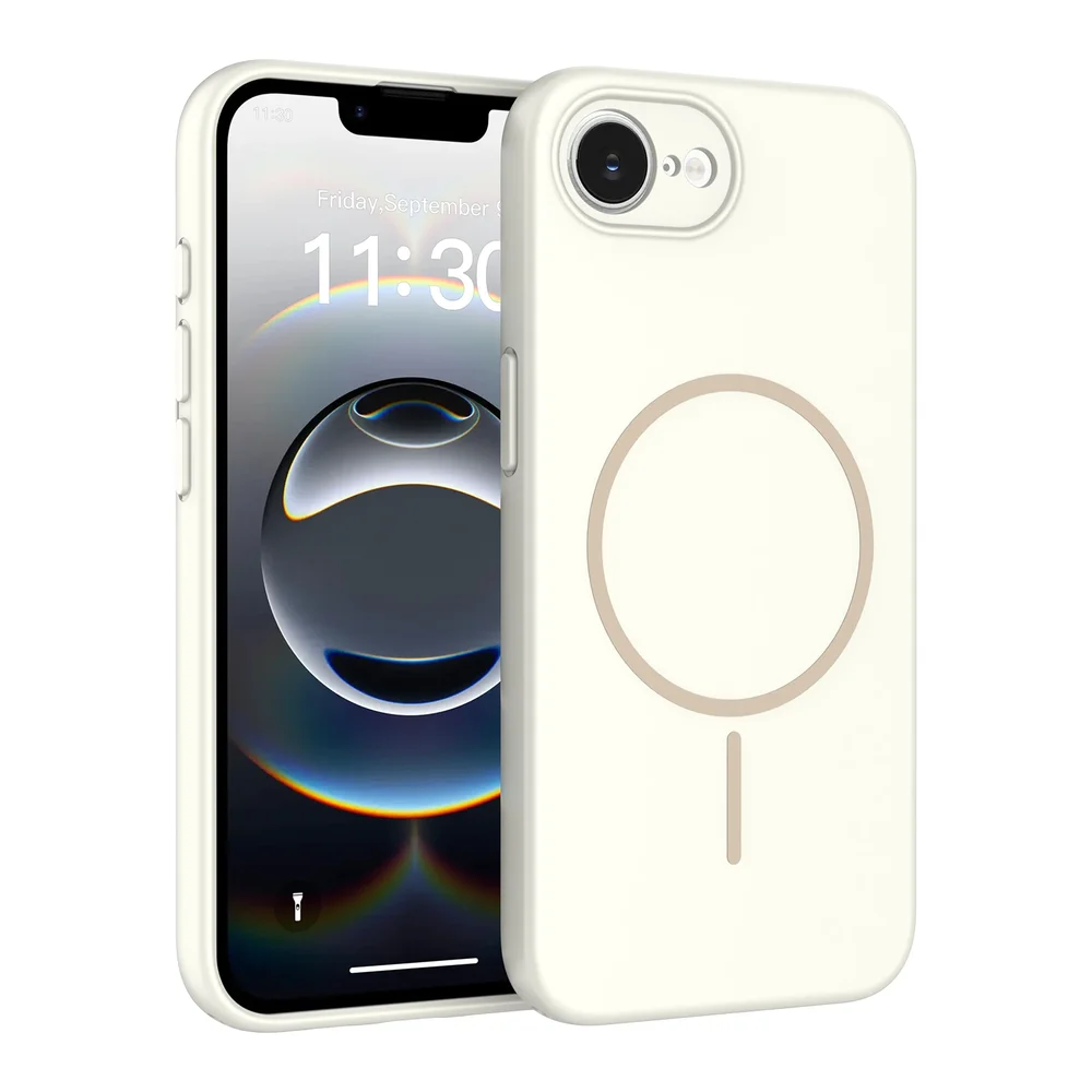 iPhone 16e MagSafe-deksel SoftArmor, Beige