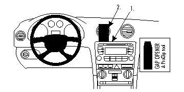 BRODIT BRODIT ProClip Audi A3/S3 07-09 center – qty 1 – ProClip Aud v:2485914 BRODIT BRODIT ProClip Audi A3/S3 07-09 center – qty 1 – ProClip Aud v:2485914