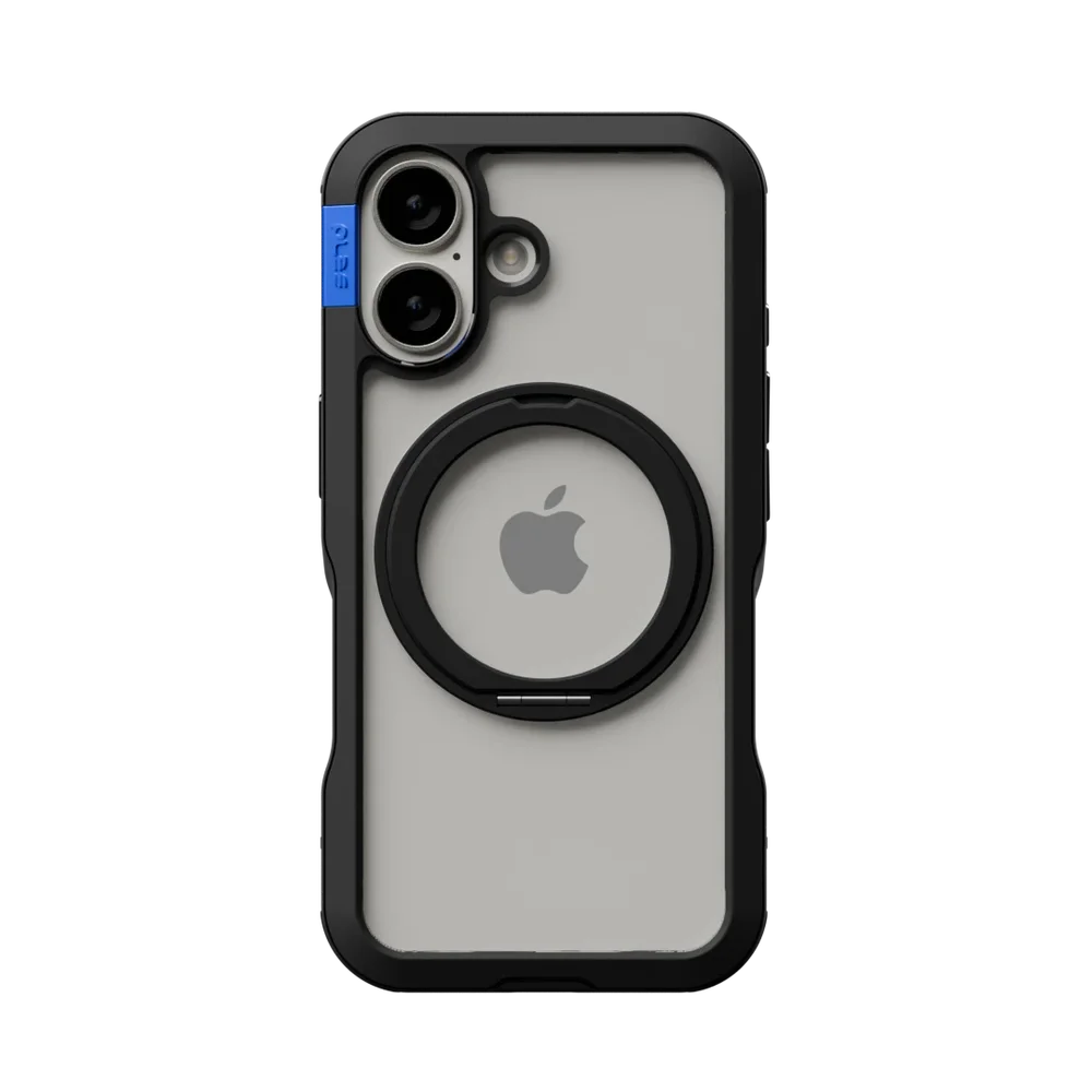 PLES iPhone 16 Arche MagSafe Deksel med stativ Matte Black