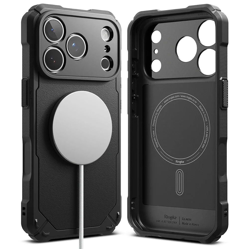 Ringke iPhone 17 Pro Max MagSafe Rugged Gear Deksel, Black