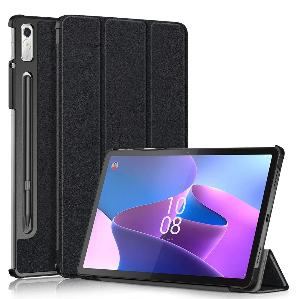 Lenovo Tab P11 Pro (2nd Gen) Tri-fold etui med pennholder, Svart Lenovo Tab P11 Pro (2nd Gen) Tri-fold etui med pennholder, Svart
