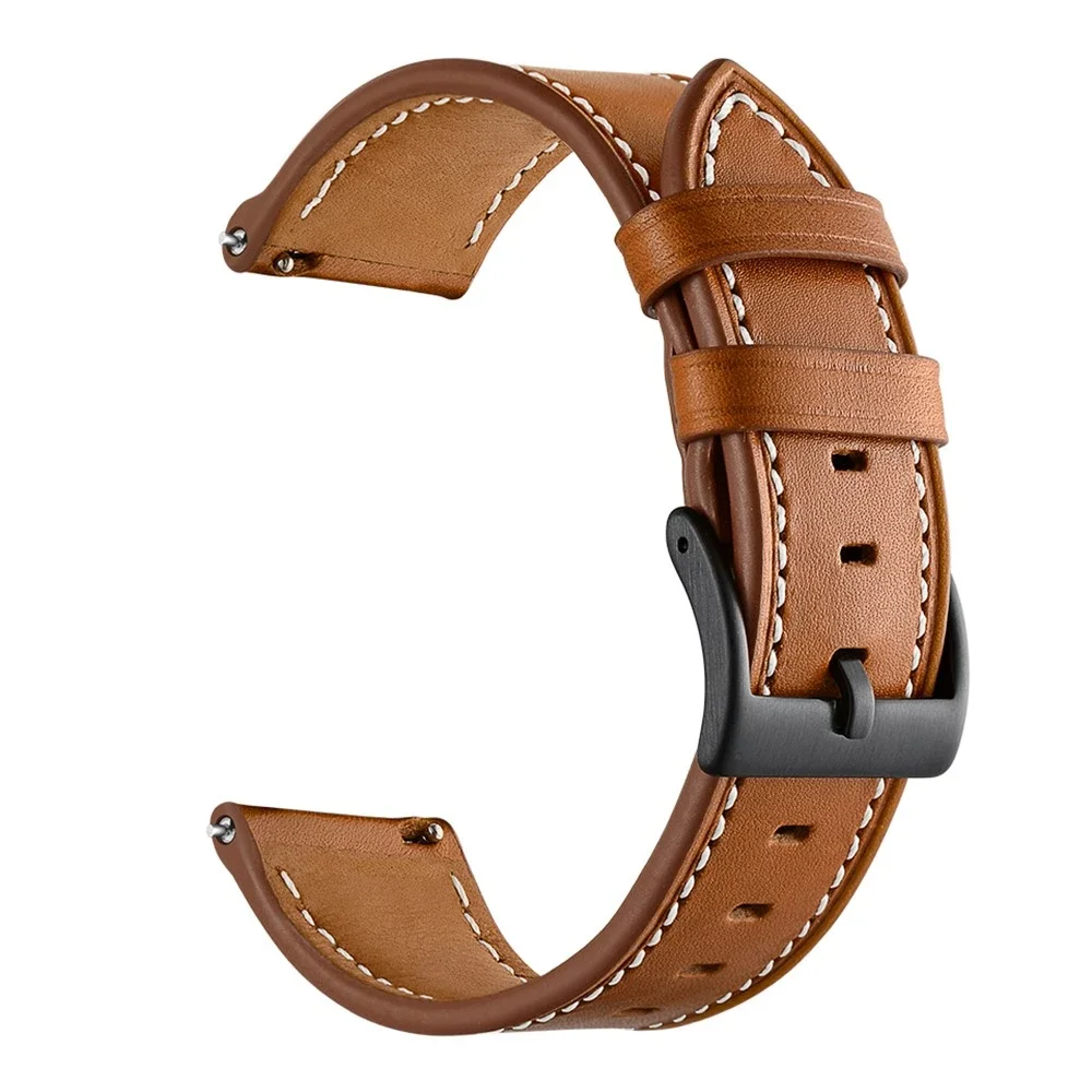 Coros Apex 2 Reim i ekte skinn, Cognac Coros Apex 2 Reim i ekte skinn, Cognac