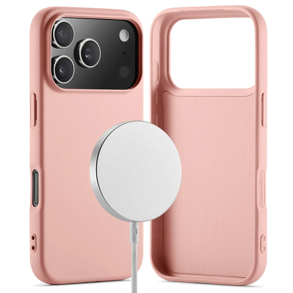 Mobique iPhone 17 Pro MagSafe Deksel, Rosa