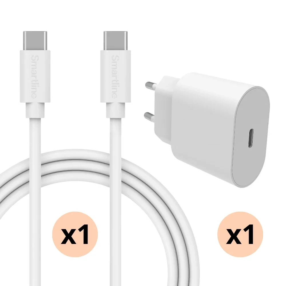 Xiaomi 15 Pro Kit for optimal lading med 2m USB-C-kabel, Hvit Xiaomi 15 Pro Kit for optimal lading med 2m USB-C-kabel, Hvit