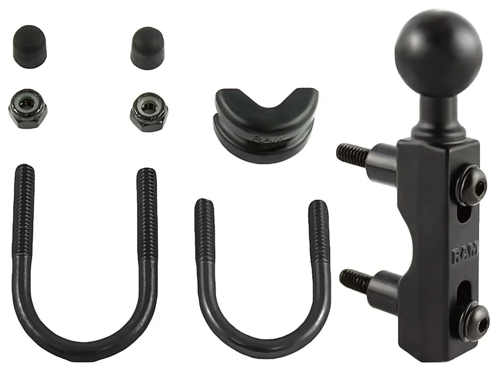 RAM MOUNT CLUTCH,BRAKE,UBOLT COMBO HANDLEBAR KIT v:6370489
