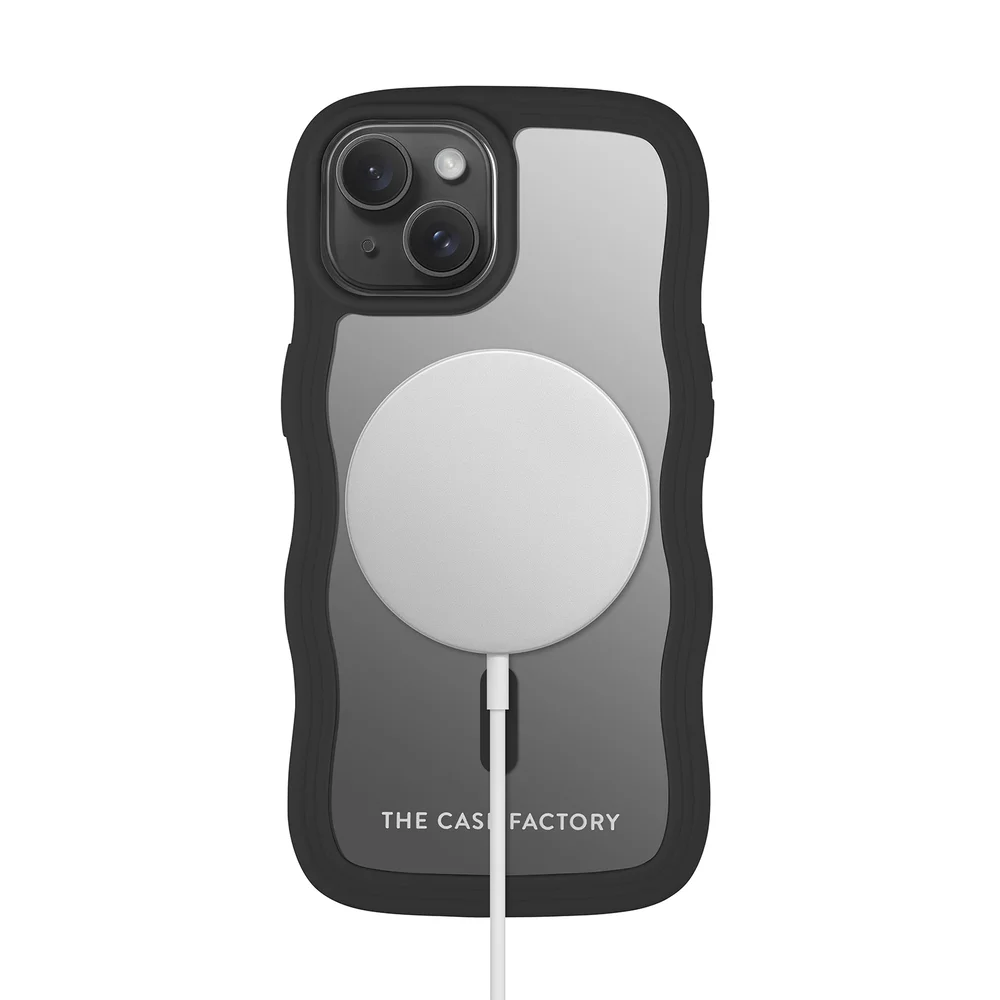The Case Factory iPhone 13 The Wave Magnetic Case, Svart The Case Factory iPhone 13 The Wave Magnetic Case, Svart
