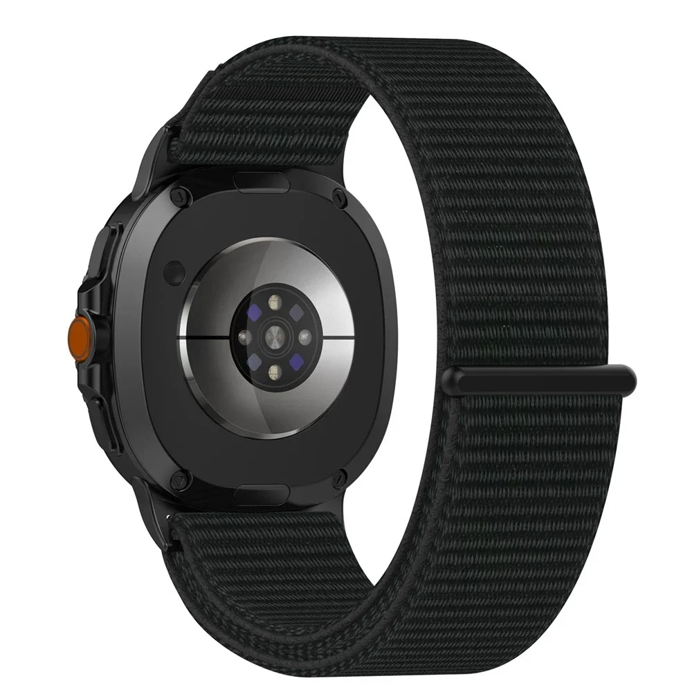 Samsung Galaxy Watch 8 Classic Reim i nylon, Svart