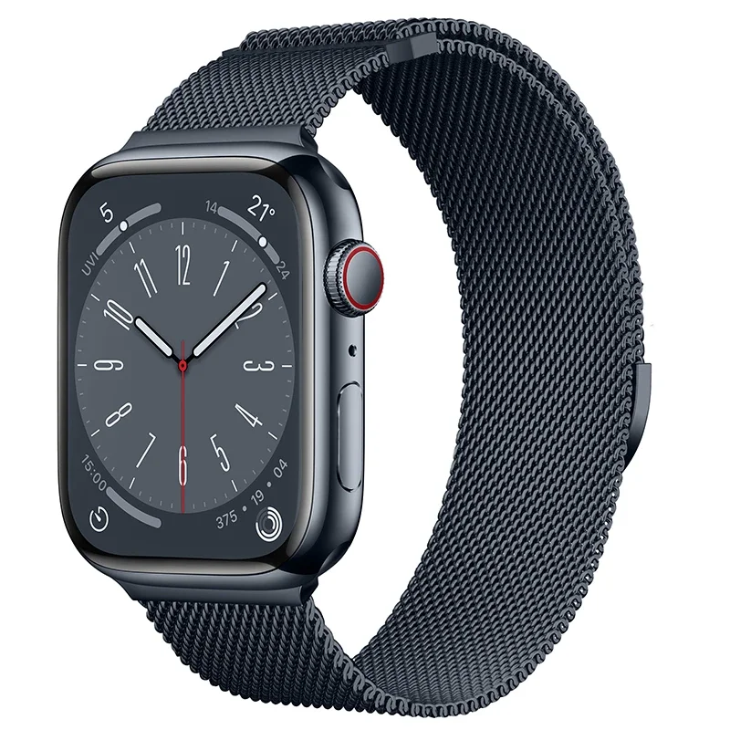 Apple Watch Ultra 49mm 1st Gen Reim Milanese Loop, Midnight Blue Apple Watch Ultra 49mm 1st Gen Reim Milanese Loop, Midnight Blue