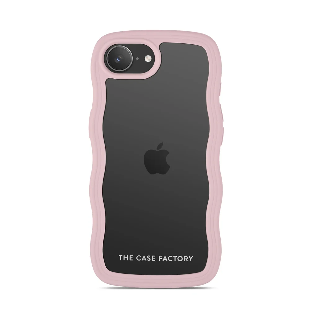 The Case Factory iPhone 17e The Wave Case, Rosa The Case Factory iPhone 17e The Wave Case, Rosa