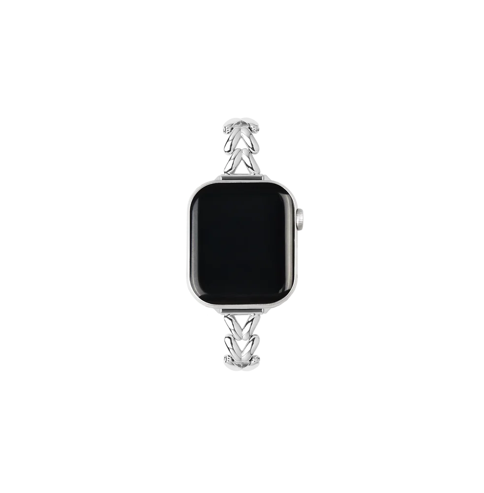 iDeal Of Sweden Apple Watch Ultra 49mm 2nd Gen Flettet metallarmbånd, Sølv