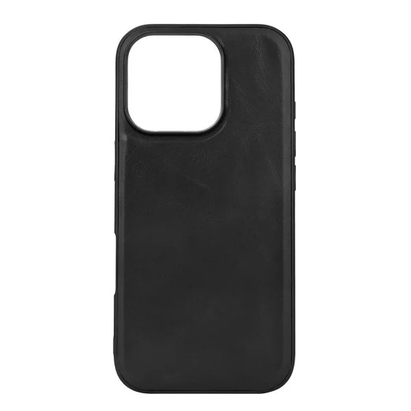 Buffalo iPhone 16 Pro Deksel Ekte skinn MagSeries Svart v:3100183 Buffalo iPhone 16 Pro Deksel Ekte skinn MagSeries Svart v:3100183