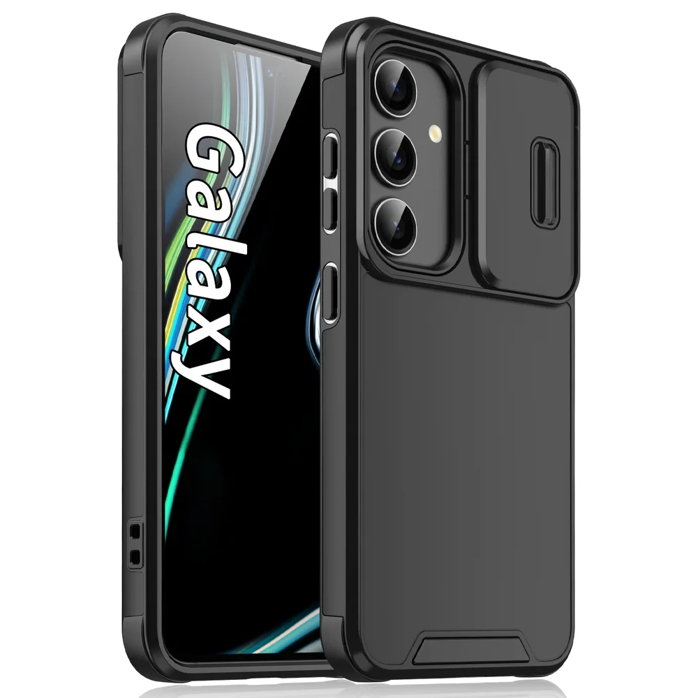 Samsung Galaxy S26 Deksel med kamerabeskyttelse, Svart