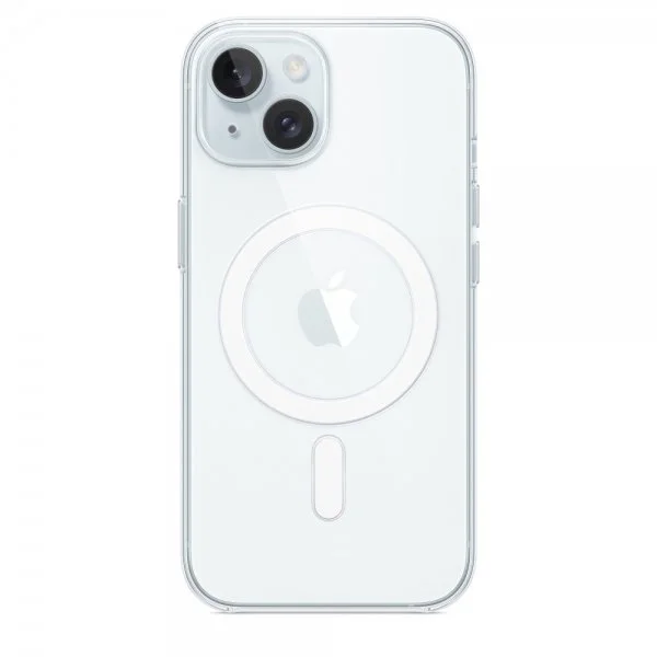 Apple Original iPhone 15 Deksel Klar MagSafe Klar v:4892516