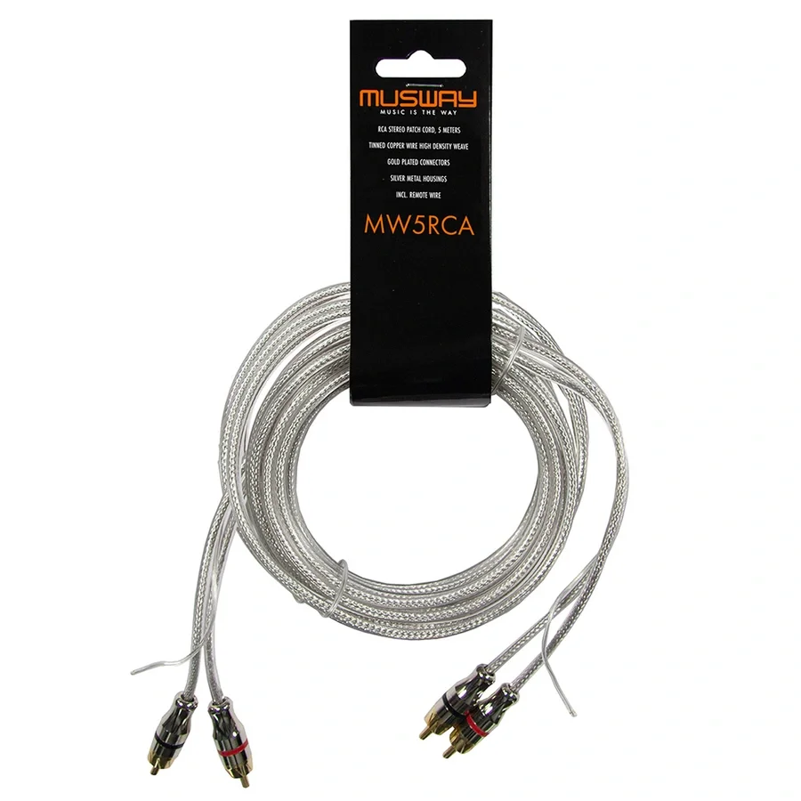 Musway RCA signalkabel, 5 meter v:2011991