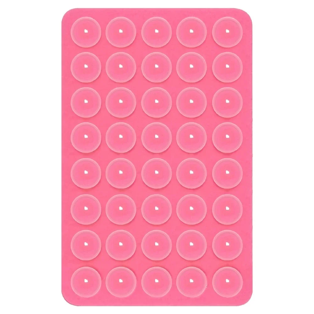 Dobbeltsidig sugekoppholder for mobil, Rosa