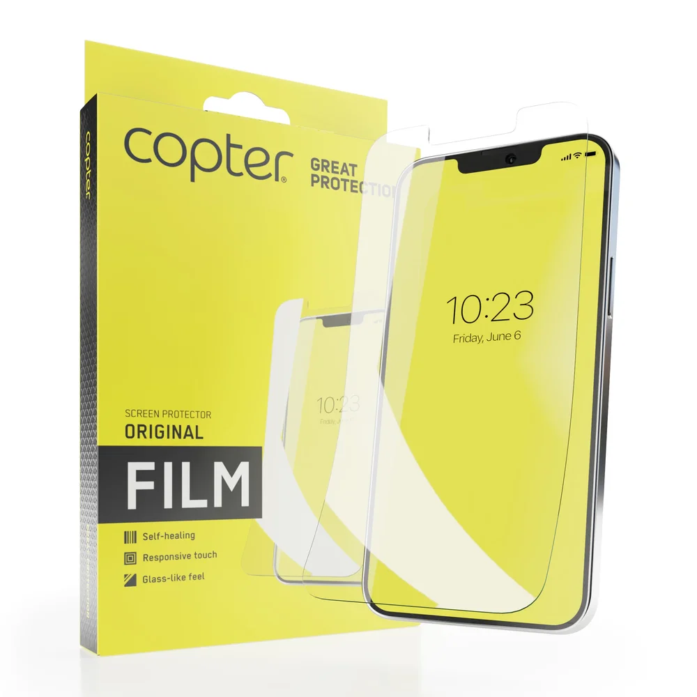 Copter iPhone Xr Skjermbeskytter – Beskyttelsesfilm