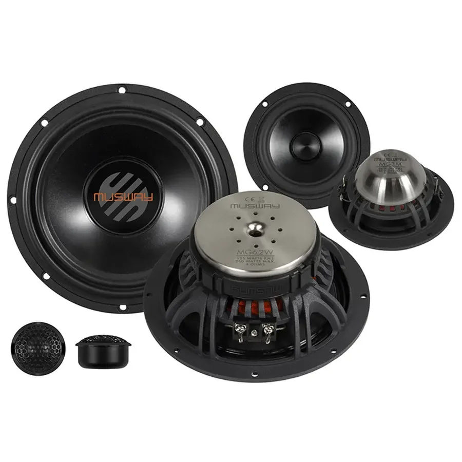 Musway MG6.3A High-end 3-veis kompsett. v:8695399 Musway MG6.3A High-end 3-veis kompsett. v:8695399