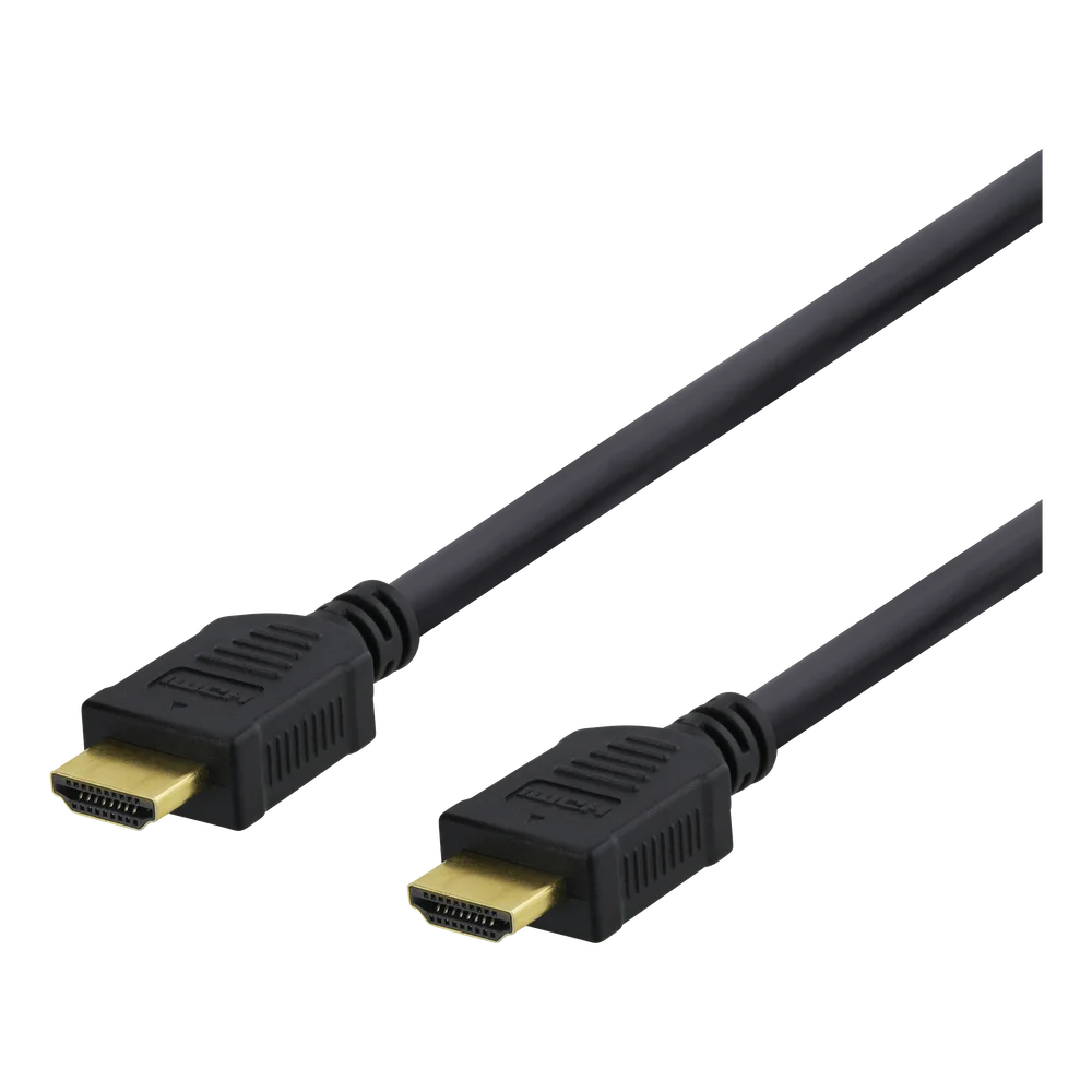 Deltaco HDMI-kabel høyhastighet med Ethernet 4K UHD 10m