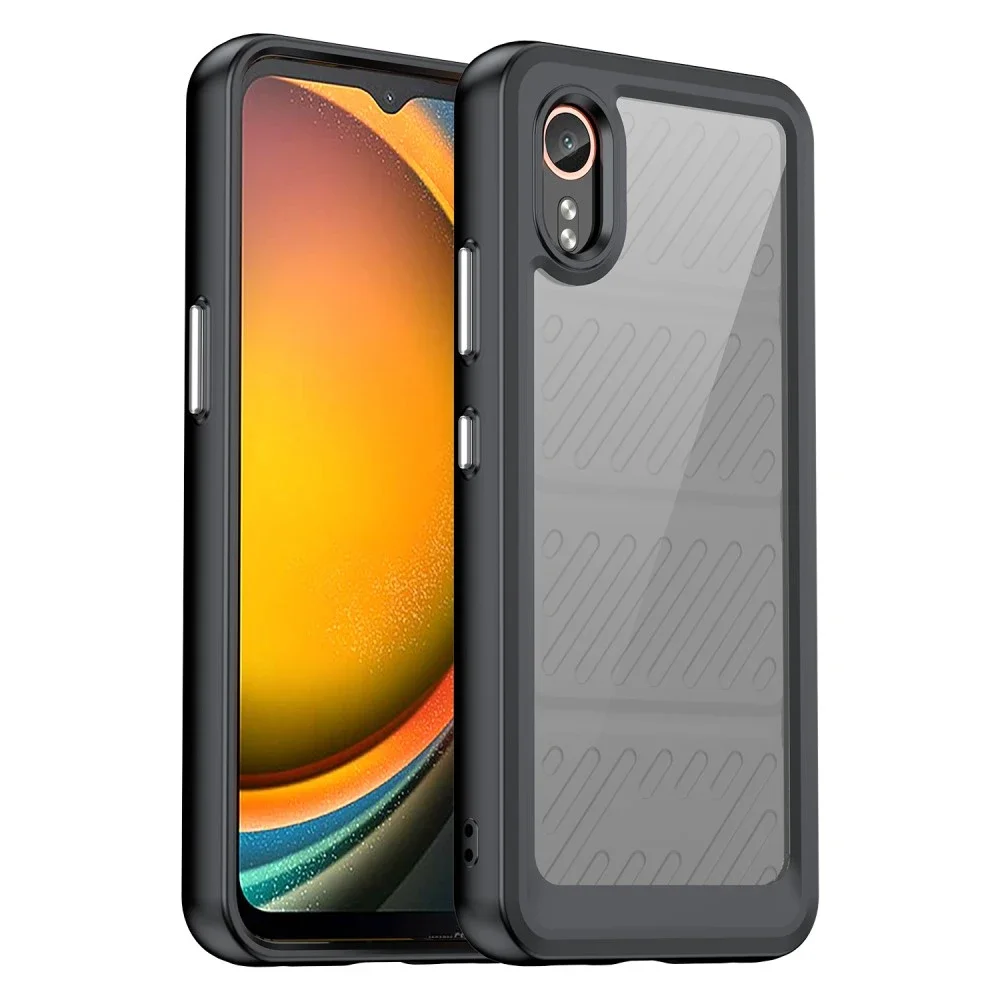 tectTech Samsung Galaxy Xcover 7 Crystal Hybrid-deksel, Svart tectTech Samsung Galaxy Xcover 7 Crystal Hybrid-deksel, Svart