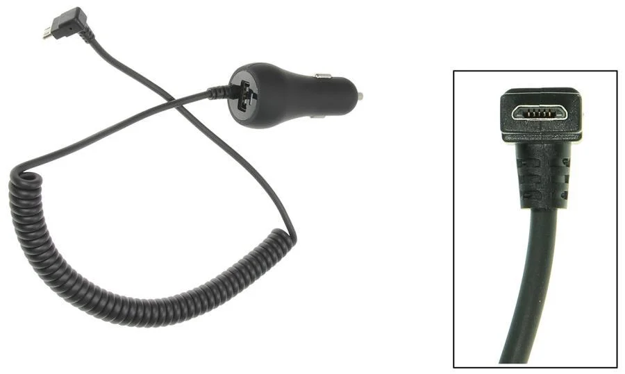 BRODIT BRODIT Billader Micro USB, Vinklet 12-24 Volt v:7676395