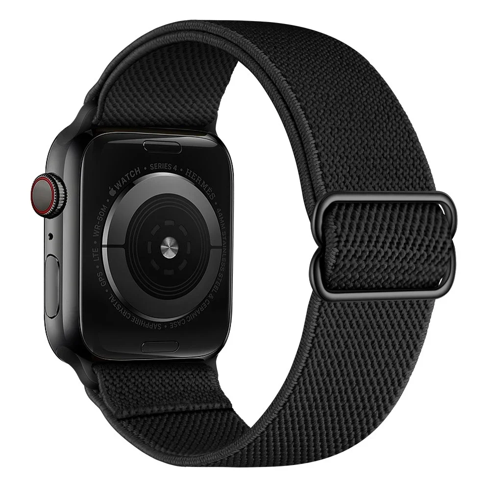Apple Watch Ultra 49mm 1st Gen Elastisk reim, Svart Apple Watch Ultra 49mm 1st Gen Elastisk reim, Svart