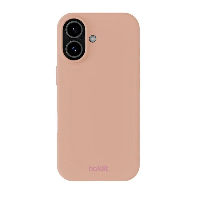 Holdit iPhone 17 Silicone Case, Bare Pink Holdit iPhone 17 Silicone Case, Bare Pink