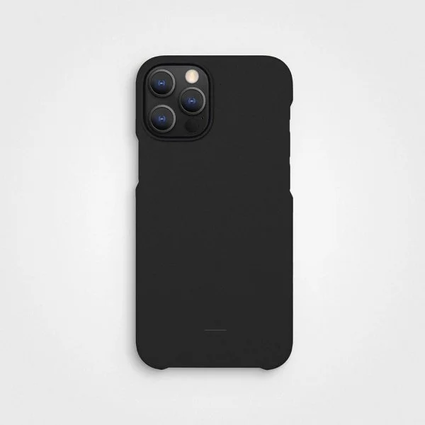 agood company iPhone 12/iPhone 12 Pro Deksel Växtbaserat Charcoal Black v:7801505