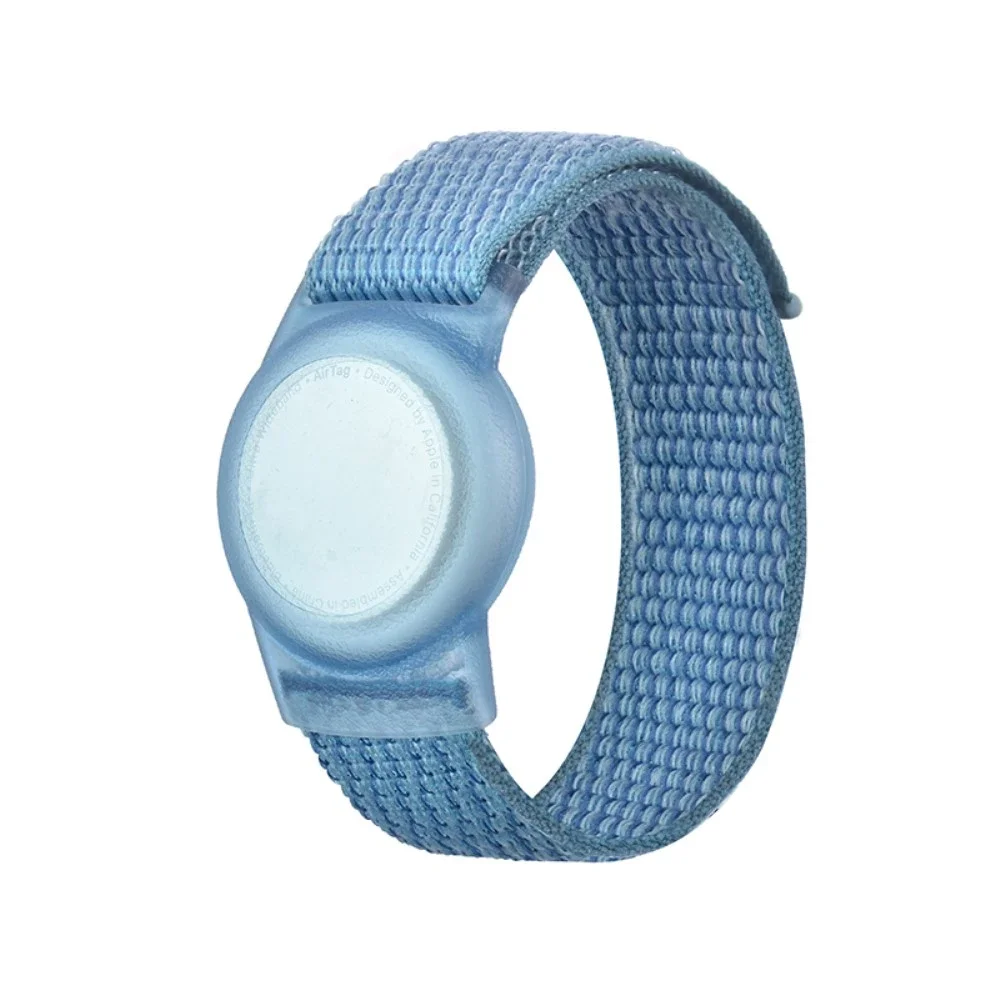 Apple AirTag armbånd i nylon for barn, Blå Apple AirTag armbånd i nylon for barn, Blå