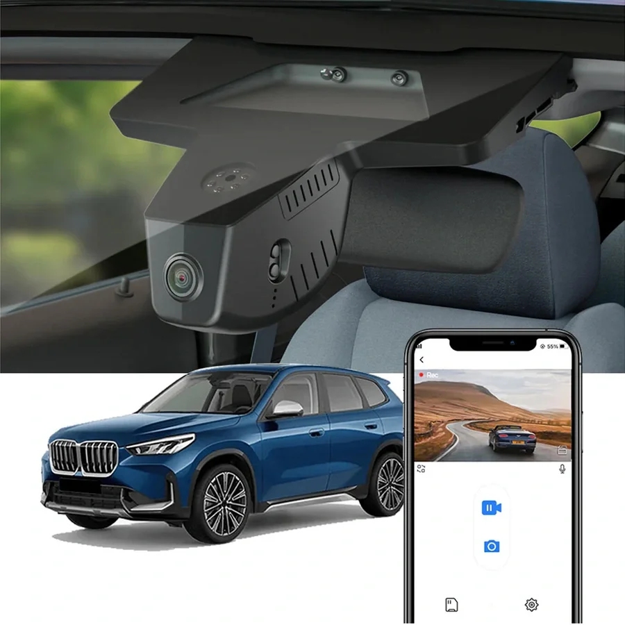 FITCAMX Integrert Plug & Play 4K Dashcam v:9526313