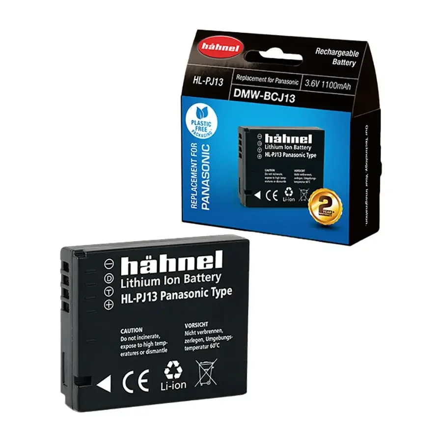 Hähnel Batteri Panasonic HL-PJ13 v:9966432