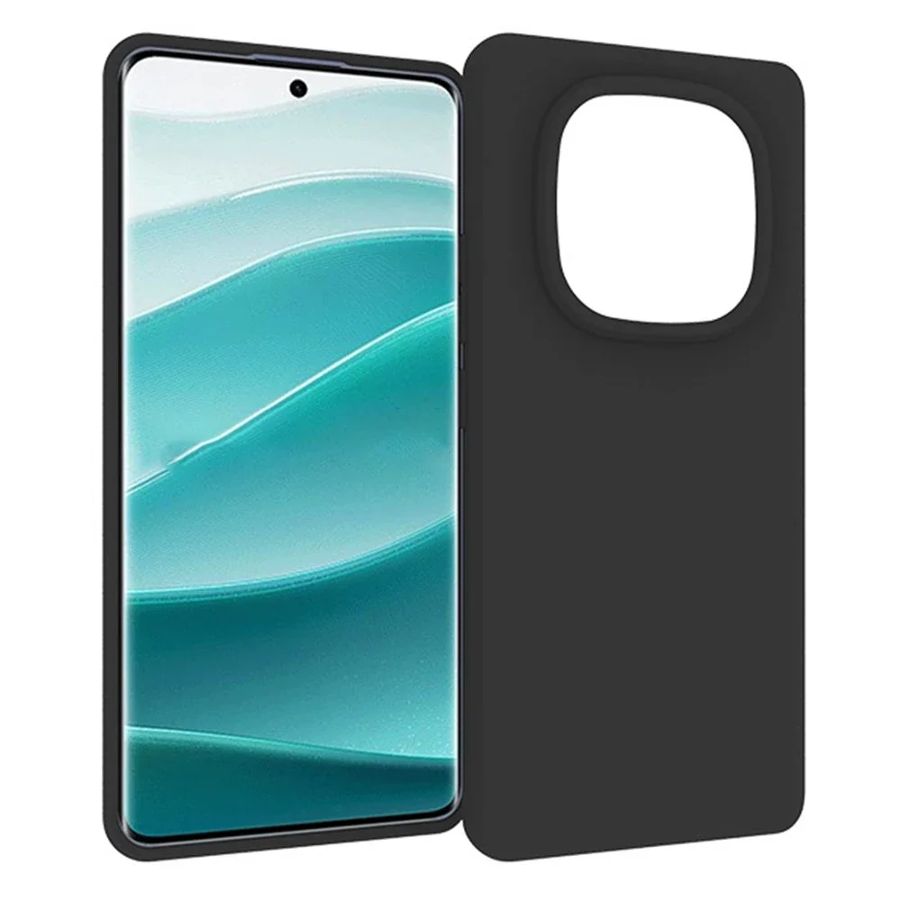 tectTech Xiaomi Redmi Note 14 Pro Tynt TPU-deksel, Svart