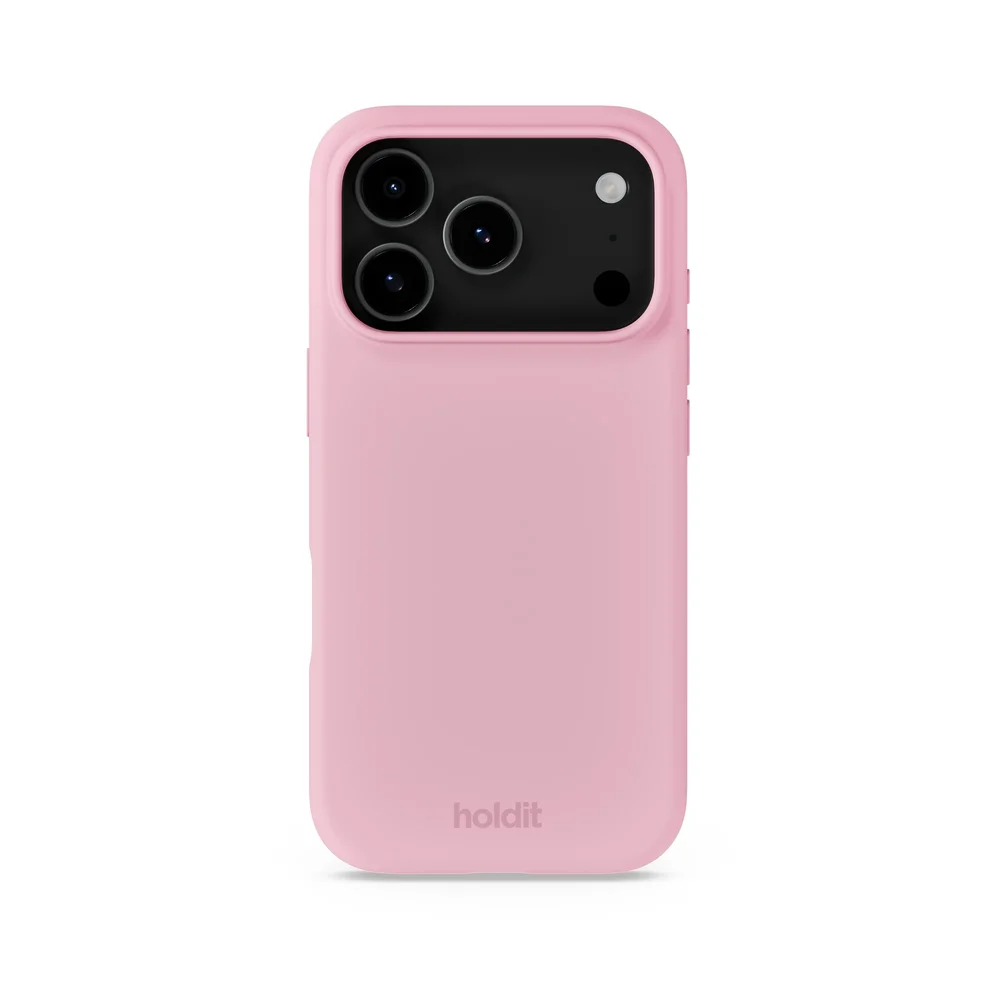 Holdit iPhone 18 Pro Silicone Case, Pink Holdit iPhone 18 Pro Silicone Case, Pink