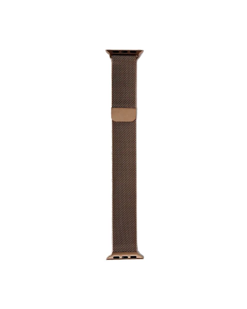 iDeal Of Sweden Apple Watch Ultra 49mm 1st Gen Milanese-armbånd, Mocha Mousse