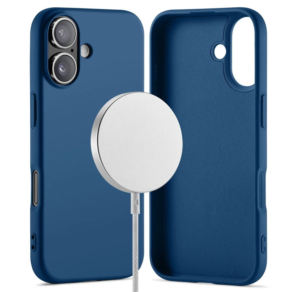 Mobique iPhone 17 MagSafe Deksel, Mørke blå