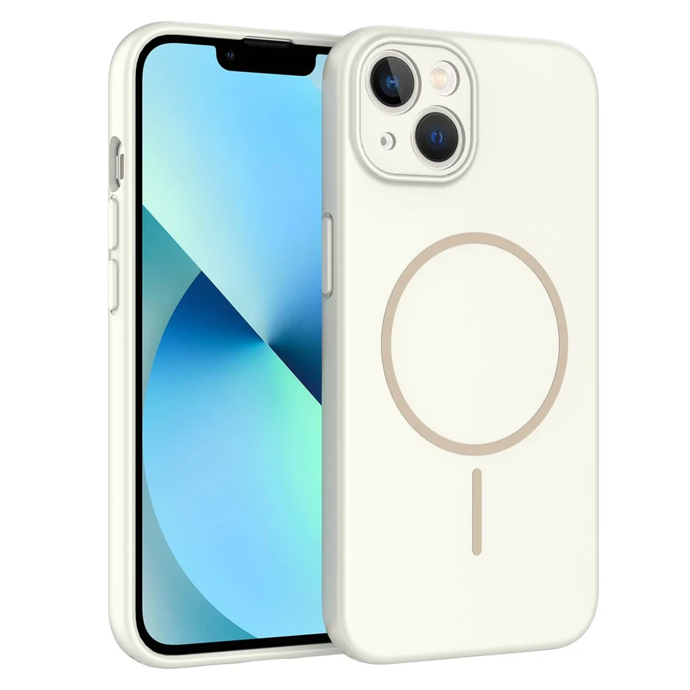 iPhone 13 MagSafe-deksel SoftArmor, Beige