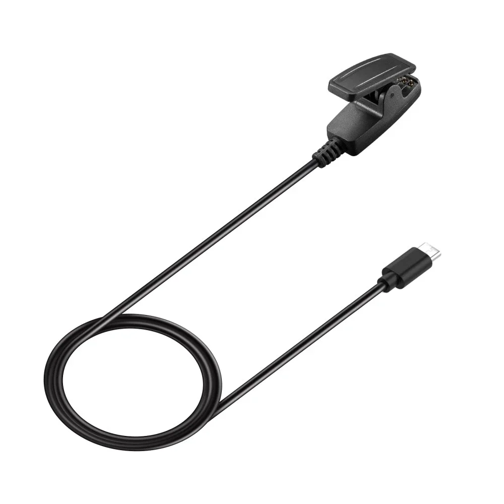Garmin Forerunner 235 Ladekabel USB-C 1m, Svart Garmin Forerunner 235 Ladekabel USB-C 1m, Svart
