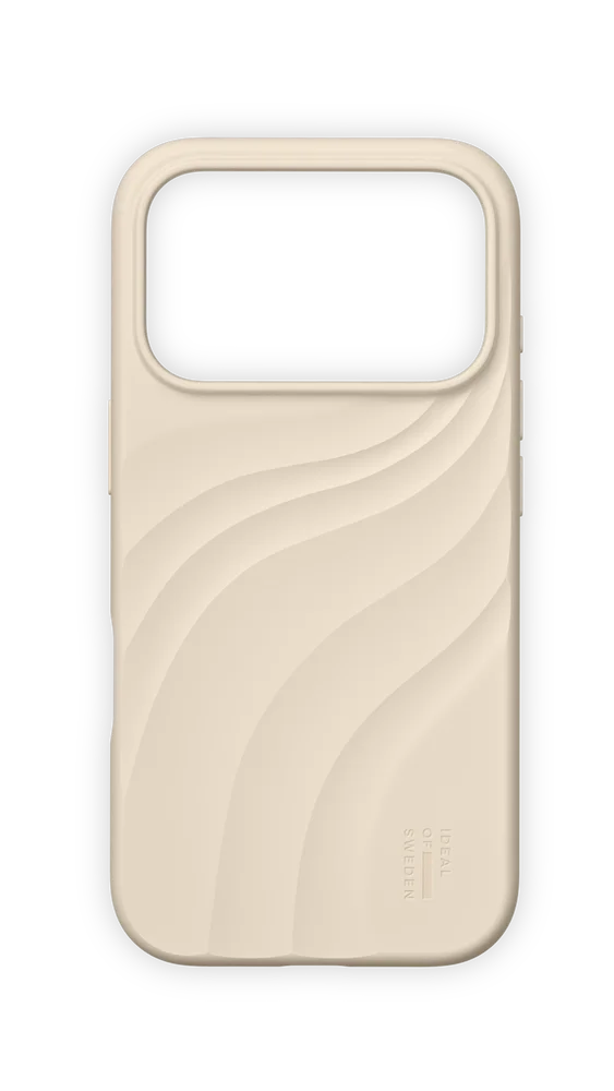 iDeal Of Sweden iPhone 17 Pro Soft Swirl MagSafe silikondeksel, Cloud Dancer