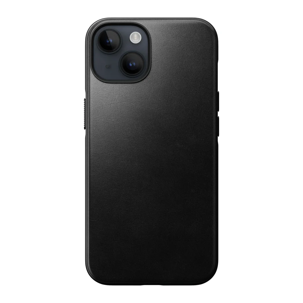 Nomad iPhone 14 Plus MagSafe Deksel - Modern Leather Black